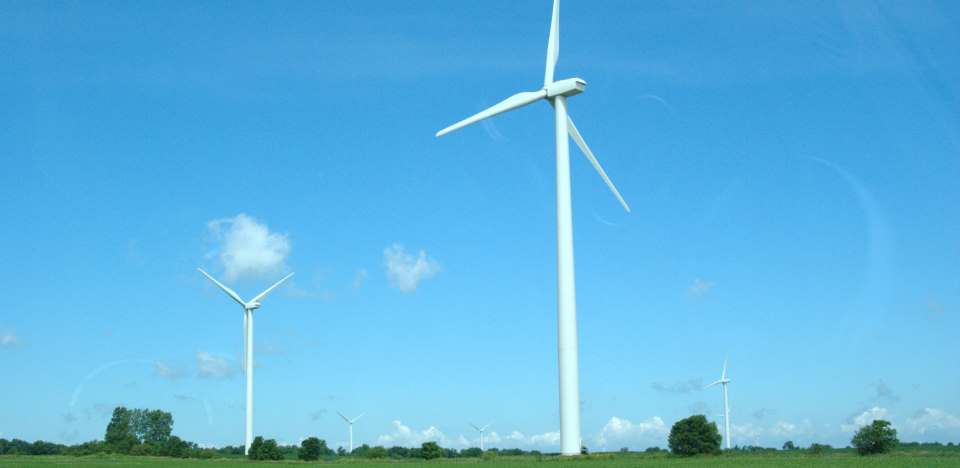 Windmills bring renewable energy